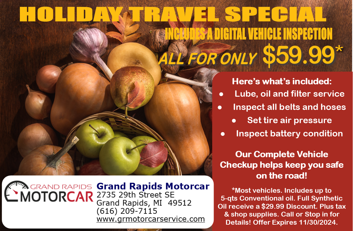 Oil Change Special | Grand Rapids Motorcar